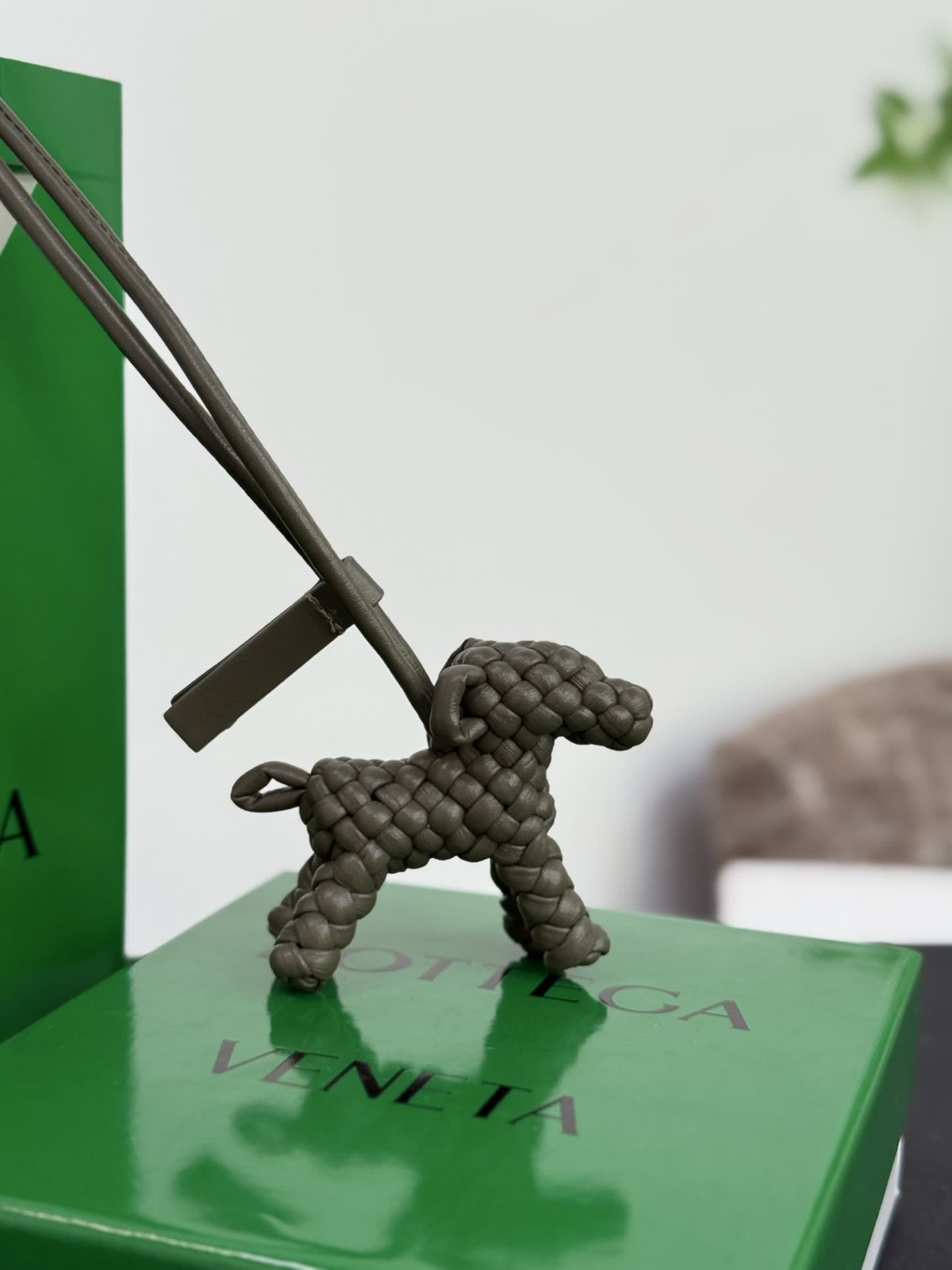 Bottega Veneta Wooly Dog Charm
